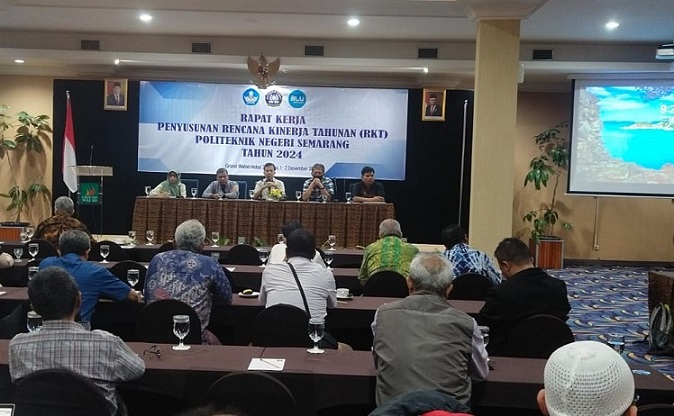 UPA TIK Ikuti Rapat Rencana Kinerja Tahunan POLINES 2024